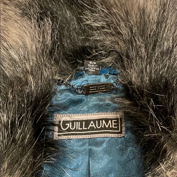 Guillaume women’s leather jacket - Small Teal/blue - Picture 6 of 6